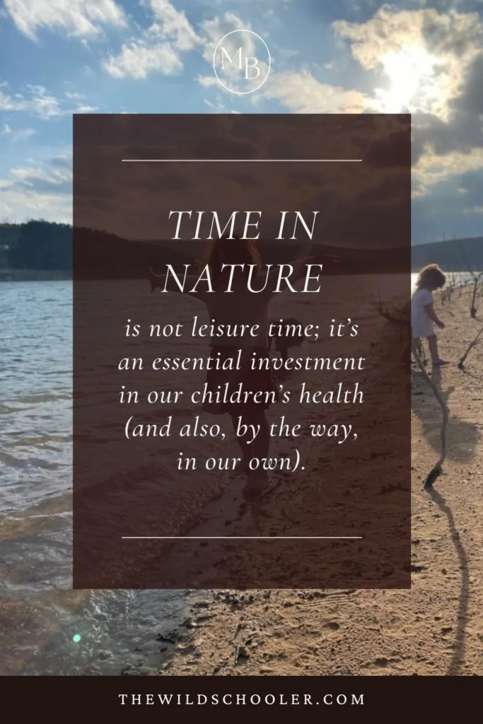 quote about spending time in nature