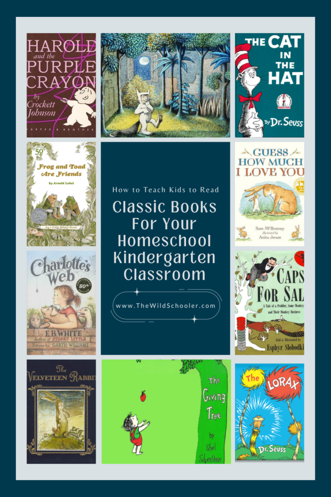 List of books to get for your homeschool kindergarten - classics